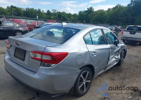 2021 Subaru Impreza Premium from USA, damaged, VIN 4S3GKAV60M3600811